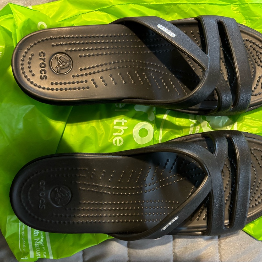 Croc Sandal Wedges